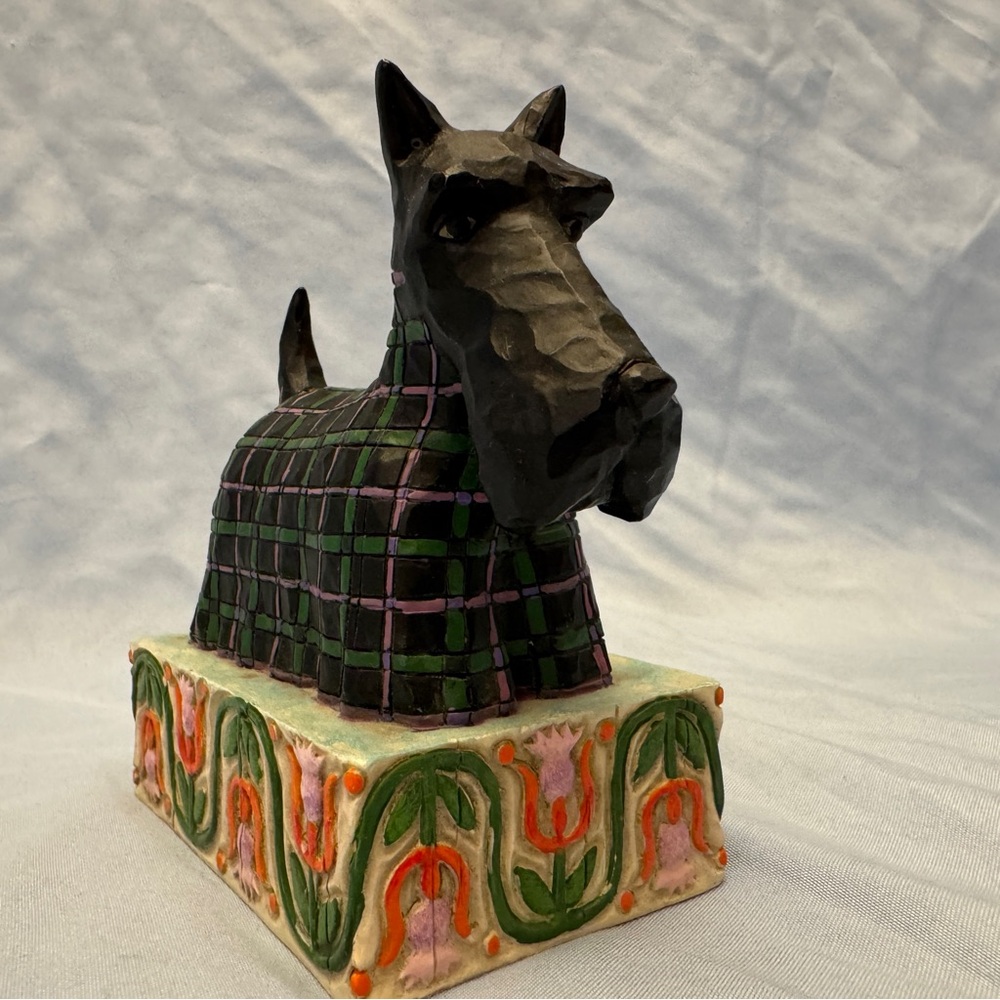 Jim Shore Heartwood Creek “MacRover” Scottie Dog Figure 2005